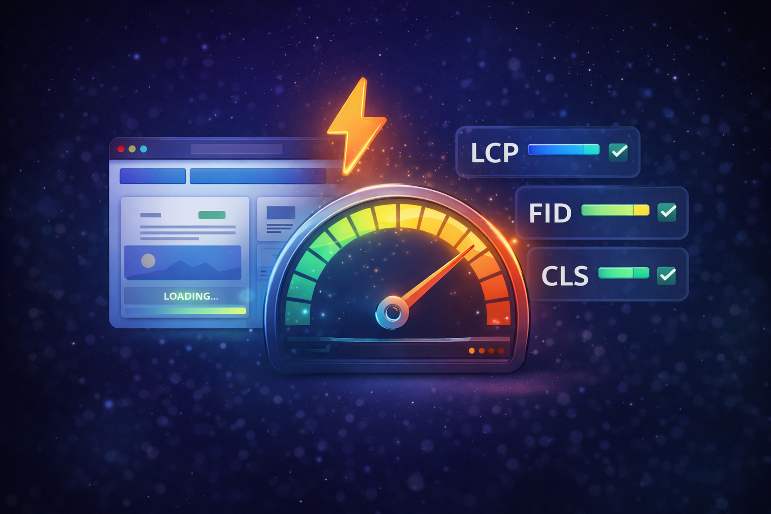 Vitesse de site 2024 - optimisation Core Web Vitals